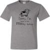 5T Oxford Toddler I'm Just A Bit Moody Today Funny Cow Toddler T-Shirt view 4