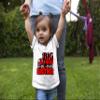 2T White Toddler Big Brother Red Dump Truck Toddler T-Shirt view 3