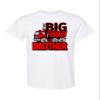 2T White Toddler Big Brother Red Dump Truck Toddler T-Shirt view 4