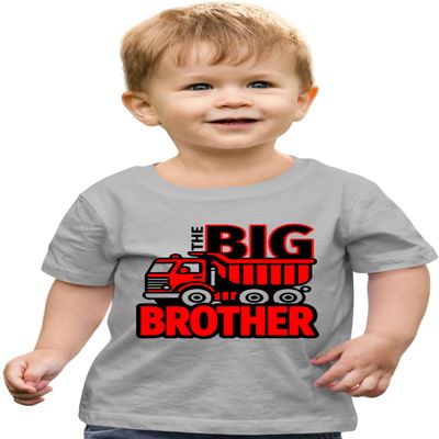 4T Oxford Toddler Big Brother Red Dump Truck Toddler T-Shirt
