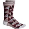 Alfani Mens Seamless Comfort Toe Dress Socks Purple 7-12, Port