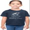 4T Navy Toddler I'm Just A Bit Moody Today Funny Cow Toddler T-Shirt view 2