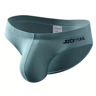 JOCKMAIL Mens Briefs Underwear Men's Cotton Brief Breathable Soft Briefs Sports Underwear for Men (US, Alpha, XX-Large, Regular, Regular, 341Army green)