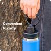 Bluwing Spout Lid Fits for Hydro Flask 12-64oz Wide Mouth Water Bottles, Replacement Lid for Hydroflask, Thermoflask, koodee, Iron Flask Wide Mouth Bottle, BPA FreeSky Blue view 4