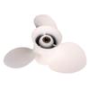 Outboard Engine 9.25x9 63V-45945-00-EL Aluminum Alloy Propeller for Yamaha 9.9HP 15HP 20HP Boat Motor Prop, Size 9 1/4x9-J view 1