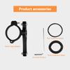 WOTAO Bike Water Bottle Cage Holder Adjustable Bicycle Bottle Cage Adapter Aluminum Alloy Bike Water Bottle Cage Holder Mount Adapter view 2