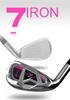 VAZTTY Junior Left Hand Golfers Golf Club Iron, Men Women #7 Practice Iron, Perfect for Adults Golf Sports (left,for women(pink)) view 3