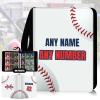 HDSD Custom Baseball Card Binders Up to 900 Pockets - Sports Trading Cards Holder with 50 Sleeves - Personalize Your Name Number Text for Baseball Collectors Boys Girls Gift view 1