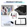 HDSD Custom Baseball Card Binders Up to 900 Pockets - Sports Trading Cards Holder with 50 Sleeves - Personalize Your Name Number Text for Baseball Collectors Boys Girls Gift view 4