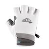 Psdndeww Half Finger Fishings Glove Quick Drying Breathable Sports Glove Highly Elastics Cycling Glove for Kayaking Hikings, Black-M view 4