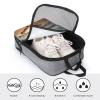 YHEGBFD Travel Shoe Bag,Heart Shape Romantic Beach Print Shoe Pouch,outdoor Zippered Carrier Shoe Bags,mens Womens Shoe Tote Bag, style view 4