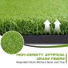Bltend Golf Mat 36mm Thickened: 5x4ft Heavy-Duty Golf Hitting Mats Practice Outdoor/Indoor, Elite Artificial Turf Matt Training Aid for Backyard/Garage/Driving Range/Simulators, Ideal Gifts for Men view 4
