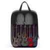 Travel Shoe Bag,Guitar Pattern Print Shoe Pouch,outdoor Zippered Carrier Shoe Bags,mens Womens Shoe Tote Bag view 1