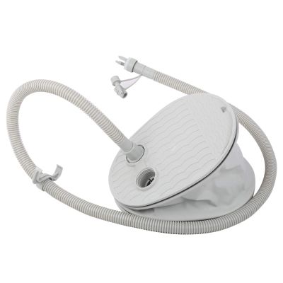 XL Bellows Foot Pump,Foot Air Pump Single Stage Foot Pump with 3 Size Connection Nozzles for Inflatable Boats
