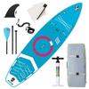 11'x34 x6 Inflatable Paddle Board, Stand Up Sup Board with Portable Premium Accessories Including Backpack, Adjustable Paddle, Fin, Leash, Pump, and Spinner for Adult view 2
