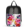 YHEGBFD Travel Shoe Bag,Hawaiian Flower Print Print Shoe Pouch,outdoor Zippered Carrier Shoe Bags,mens Womens Shoe Tote Bag, style view 1