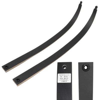 oubert Archery Recurve Bow Limbs 20-55 Lbs Replacement Bow Limbs for Competition Bow Right Hand Left Hand Takedown Bow Limb Only (45LBS)