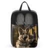 YHEGBFD Travel Shoe Bag,German Shepherd Print Shoe Pouch,outdoor Zippered Carrier Shoe Bags,mens Womens Shoe Tote Bag, style view 1