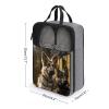 YHEGBFD Travel Shoe Bag,German Shepherd Print Shoe Pouch,outdoor Zippered Carrier Shoe Bags,mens Womens Shoe Tote Bag, style view 2