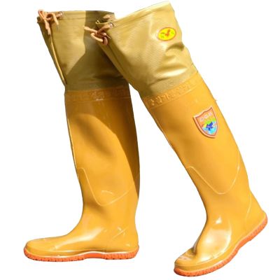 YYOUTOU Hip Waders for Men Waterproof Hip Waders Lightweight Abrasion Resistant Soft Waders for Men Waterproof(9.5)