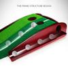 Golf Putting Green with Ball Return Premium Wood Training Aid for Home Office Putting Practice (350CM) view 4