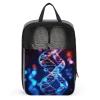 Travel Shoe Bag,DNA Genetic Helix Print Shoe Pouch,outdoor Zippered Carrier Shoe Bags,mens Womens Shoe Tote Bag view 1