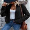 Sidefeel Womens Cardigan Trendy 2025 Long Sleeve Open Front Sweaters Casual Fall Outfit Black Small view 2
