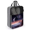 YHEGBFD Travel Shoe Bag,Galaxy Nature Planet Print Shoe Pouch,outdoor Zippered Carrier Shoe Bags,mens Womens Shoe Tote Bag, style view 3