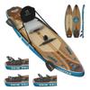 iTAOSTAR W02A Wood Inflatable Paddle Board Stand Up Paddleboard for Beginner Inflatable Paddle Board Wood Grain view 1