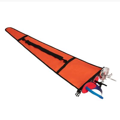 DJJYCTNM Fencing Bag - Thickened Fencing Weapon Bag - Sling Shoulder Fencing Sword Bag for Foil Sabre and Epee(Orange)