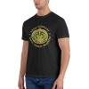 WOLEN Drill SGT Badge - Basic Combat Training Men's Round Neck Comfortable Short Sleeve T-Shirt Black view 3
