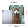 NOUZU Alpaca Llama Print Sports Drawstring Backpack For Women Men, Lightweight Gym Bag For Gym Travel Swimming view 4
