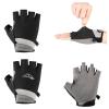 Psdndeww Half Finger Fishings Glove Quick Drying Breathable Sports Glove Highly Elastics Cycling Glove for Kayaking Hikings, Pink-M view 2