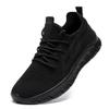 DLWKIPV Men's Running Shoes for Road & Gym  Lightweight Walking Sneakers with Breathable Mesh and All-Day Comfort Black US 6.5 view 1
