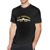 WOLEN USS Saratoga Cv-60 Men's Round Neck Comfortable Short Sleeve T-Shirt Black view 2