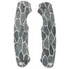 1Pair G10 Scales Handle Fits for Paramilitary 2 C81, Custom Knife Handle Patch in White and Black Mixed Color view 1