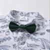 Boarnseorl Baby Boys Pants Sets,Infant Shirt+Pants+Bow Tie+Vest+Suspenders+Boutonniere,Toddler Little Kids Wedding Outfits,9-12M view 4