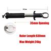 SagaSave Fish Lip Gripper with 930 mm Tape Aluminum Alloy Fishing Gripper Soft EVA Handle Portable Fish Lip Grip Tool Weight Scale 52.9lb for Fresh Fishing and Salt Water Fishing view 2