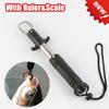 SagaSave Fish Lip Gripper with 930 mm Tape Aluminum Alloy Fishing Gripper Soft EVA Handle Portable Fish Lip Grip Tool Weight Scale 52.9lb for Fresh Fishing and Salt Water Fishing view 4