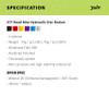 Juin ETF Road Bike Hydraulic Disc Brakes, 140mm, DOT, Gold view 3