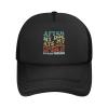After My Dog Ate My Pronouns He She It Everywhere Adult Mesh Baseball Cap Classic Casual Trucker Hats Black view 2
