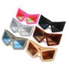 Sexy Y2k Punk Cat Eye Sunglasses Women 2024 Luxury Vintage Sun Glasses For Ladies Retro Polygon Eyewear Shades UV400 N45 (red green) view 4
