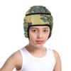 Padded Rugby Helmet Protective Soft Shell Flag Football Soccer Headgear Adjustable Protector Cap for Youth Kids view 1