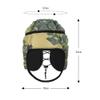 Padded Rugby Helmet Protective Soft Shell Flag Football Soccer Headgear Adjustable Protector Cap for Youth Kids view 2
