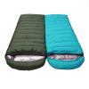 Seasons Outdoor Camping Sleeping Bags Can be Joined Together Sleeping Bags for Adult Thickened Down Sleeping Bags for Cold Protection and Warmth Preservation (Military Green, Filling Weight 1500g) view 2