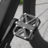 VGEBY Carbon Fiber Lightweight Cycling Pedals, Ergonomic Design Anti Slip Nails 3 Sealed Bearings Cycling Flat Pedal Riding Pedals for Mountain or Road Bike, #811, VGEBYkidm2g9xgf view 3