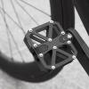 VGEBY Carbon Fiber Lightweight Cycling Pedals, Ergonomic Design Anti Slip Nails 3 Sealed Bearings Cycling Flat Pedal Riding Pedals for Mountain or Road Bike, #811, VGEBYkidm2g9xgf view 4