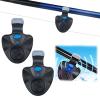 MATISUN Smart Fish Bite Alarm, Bite Alarms for Fishing Poles, Fishing Alarms, Fishing Bells for Rods, Fishing Bite Alarm with LED Indicator, for Night & Long-Distance Fishing (2Pcs) view 1