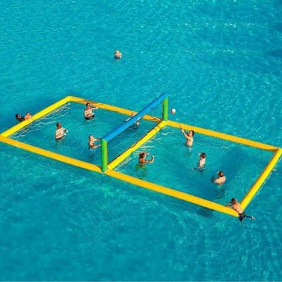 YJFEDCC Water Volleyball Court, Basketball Court, Water Volleyball Court, Inflatable Water Toys Water Football Field