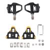 VGEBY Clipless Pedals Set, Lightweight Aluminium Alloy Body Self Locking Pedal Cycling Shoe 9/16in Chromoly Steel Axle for Spd System, #811, VGEBYhwgmb54u2y view 1